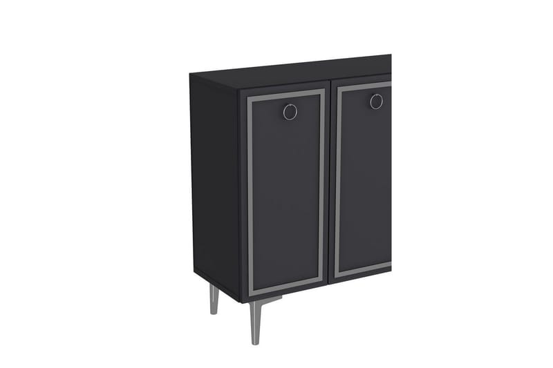Velorae Konsolbord 120 cm - Antracit/Sølv - Møbler - Borde - Aflastningsbord - Entrébord