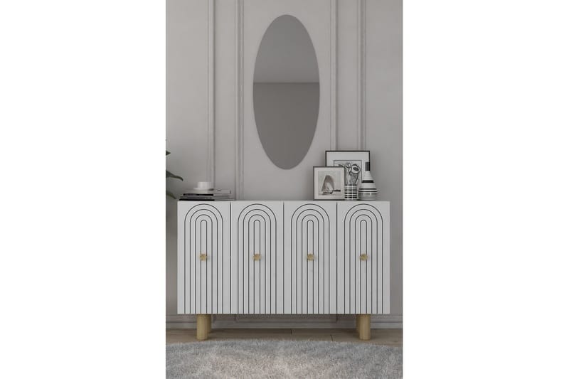 Velorae Konsolbord 120 cm - Hvid - Møbler - Borde - Aflastningsbord - Entrébord