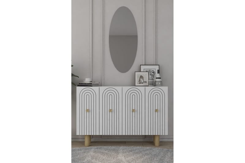 Velorae Konsolbord 120 cm - Hvid - Møbler - Borde - Aflastningsbord - Entrébord