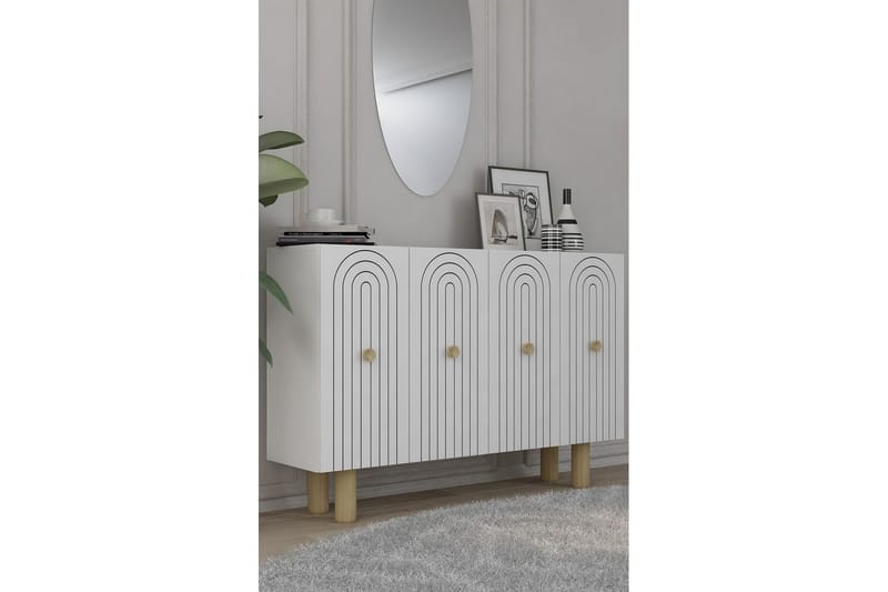 Velorae Konsolbord 120 cm - Hvid - Møbler - Borde - Aflastningsbord - Entrébord