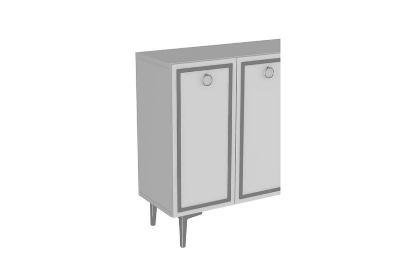 Velorae Konsolbord 120 cm - Hvid/Sølv - Møbler - Borde - Aflastningsbord - Entrébord