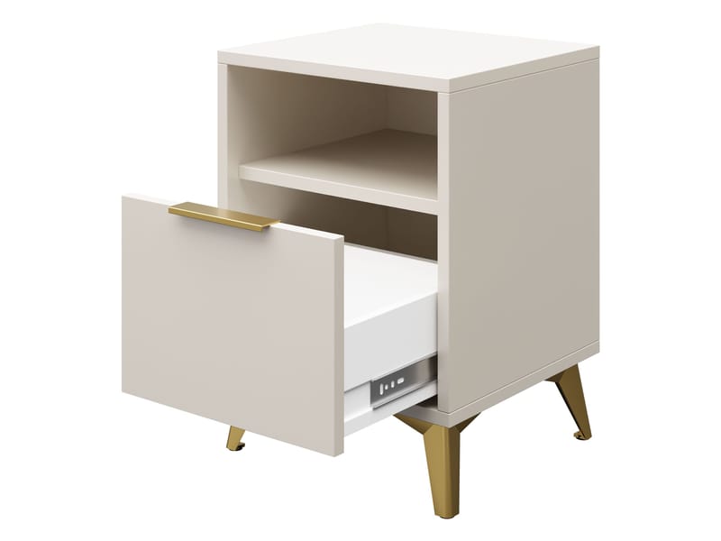 Vemdalen Sengebord 44 cm - brun - Møbler - Borde - Aflastningsbord - Sengebord