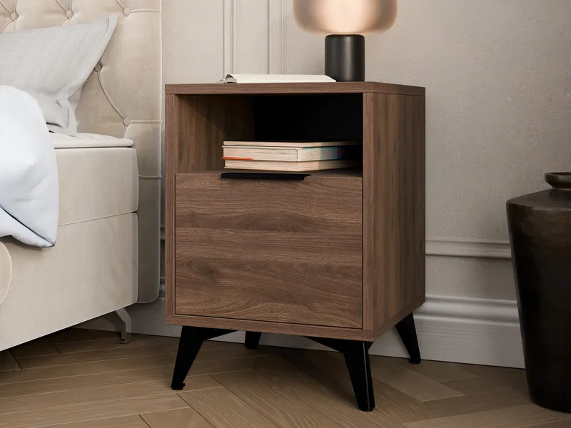 Vemdalen Sengebord 44 cm - brun - Møbler - Borde - Aflastningsbord - Sengebord