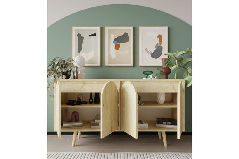 Venezia Konsolbord 150 cm - Brun - Møbler - Borde - Aflastningsbord - Entrébord