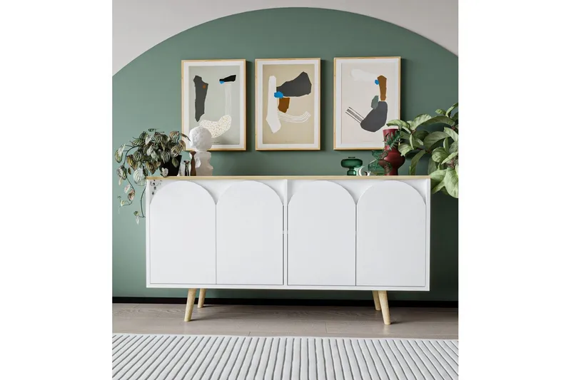 Venezia Konsolbord 150 cm - Brun/Hvid - Møbler - Borde - Aflastningsbord - Entrébord