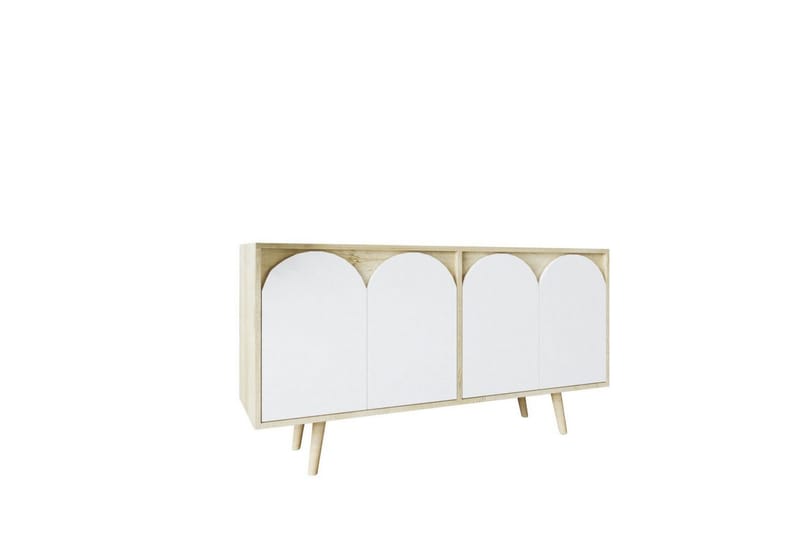 Venezia Konsolbord 150 cm - Brun/Hvid - Møbler - Borde - Aflastningsbord - Entrébord