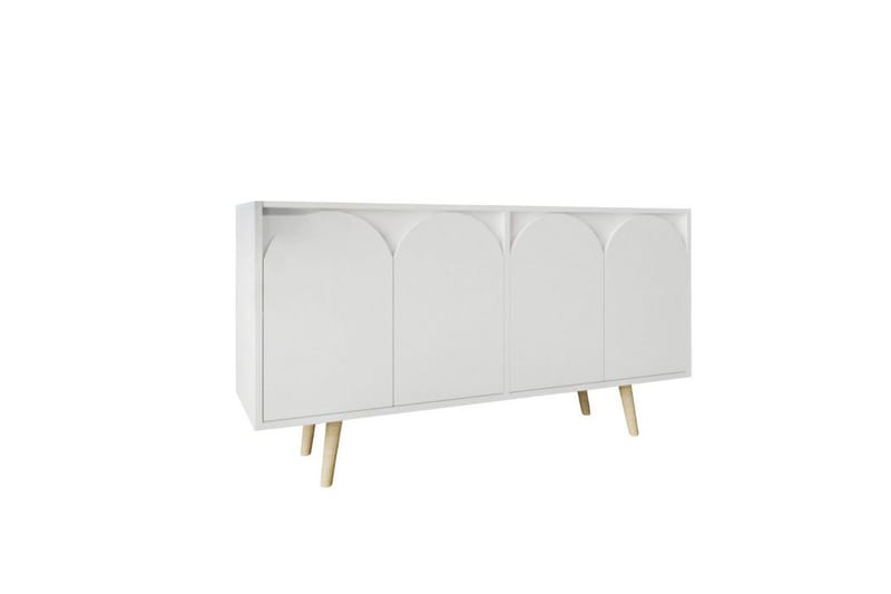 Venezia Konsolbord 150x150 cm - Hvid - Møbler - Borde - Aflastningsbord - Entrébord