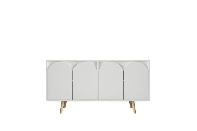 Venezia Konsolbord 150x150 cm - Hvid - Møbler - Borde - Aflastningsbord - Entrébord