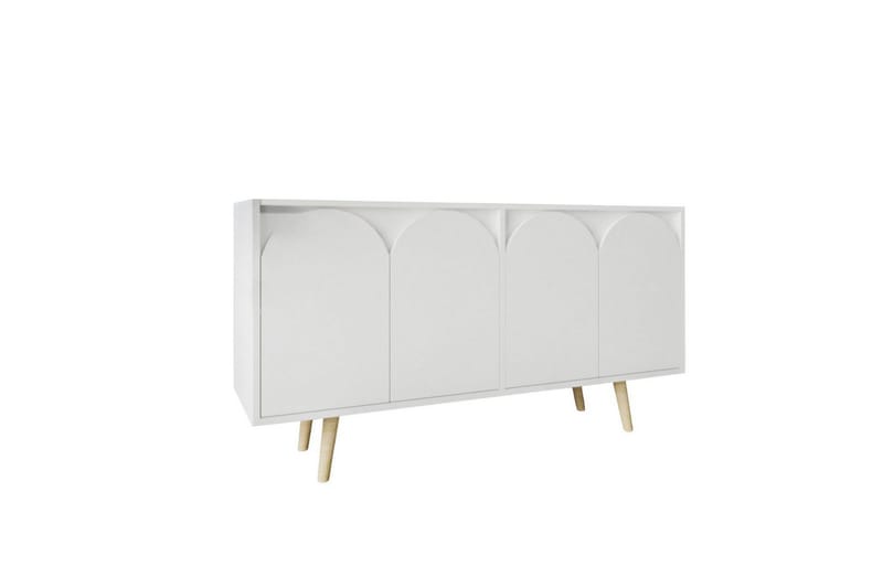 Venezia Konsolbord 150x150 cm - Hvid - Møbler - Borde - Aflastningsbord - Entrébord