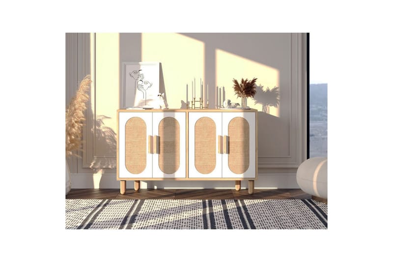 Veradia Konsolbord 120 cm - Eg/Valnød - Møbler - Borde - Aflastningsbord - Entrébord