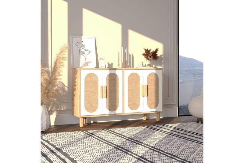 Veradia Konsolbord 120 cm - Eg/Valnød - Møbler - Borde - Aflastningsbord - Entrébord