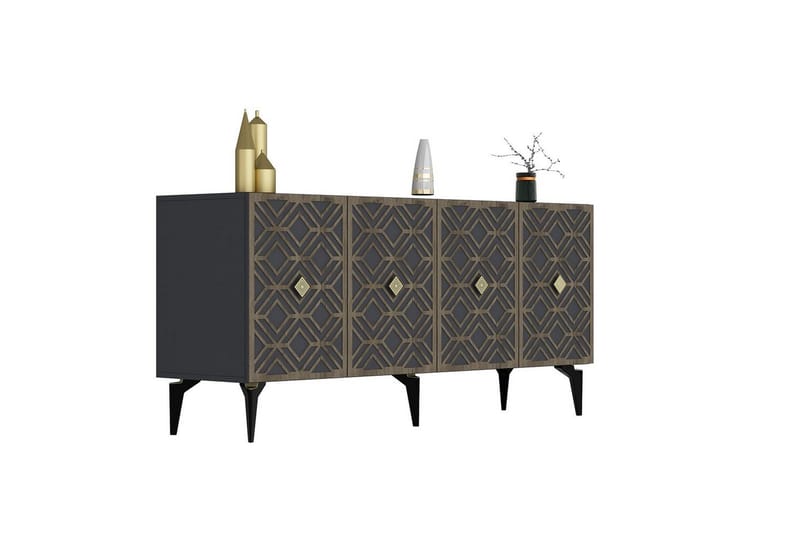 Veya Konsolbord 150 cm - Antracit - Møbler - Borde - Aflastningsbord - Entrébord