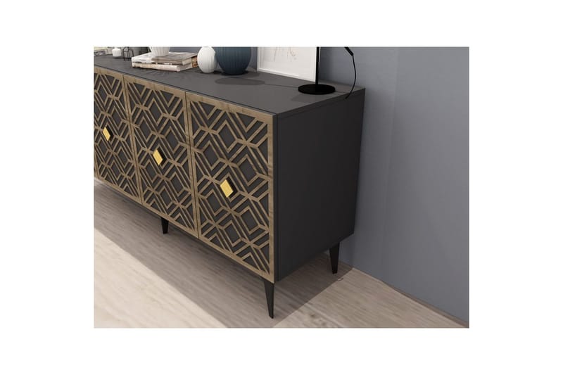 Veya Konsolbord 150 cm - Antracit - Møbler - Borde - Aflastningsbord - Entrébord