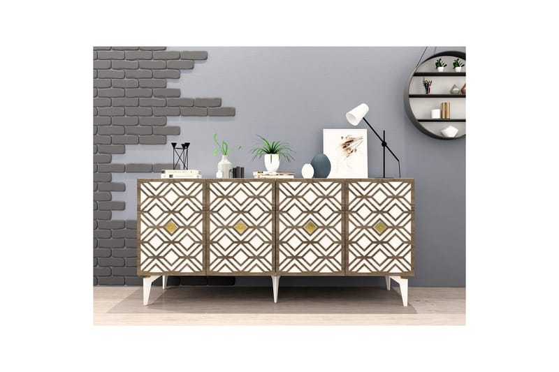 Veya Konsolbord 150 cm - Hvid - Møbler - Borde - Aflastningsbord - Entrébord