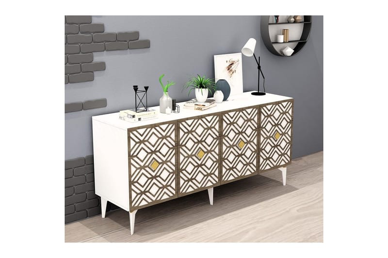 Veya Konsolbord 150 cm - Hvid - Møbler - Borde - Aflastningsbord - Entrébord