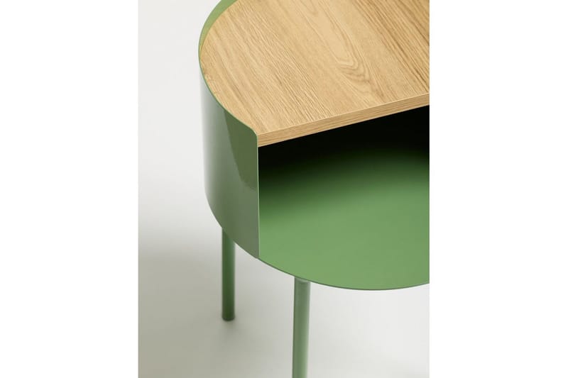 Veyric Sidebord 40 cm - Grøn - Møbler - Borde - Aflastningsbord - Lampebord