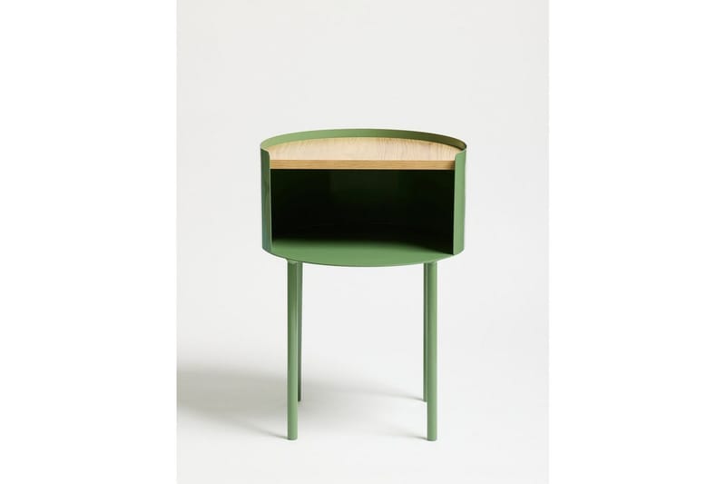Veyric Sidebord 40 cm - Grøn - Møbler - Borde - Aflastningsbord - Lampebord