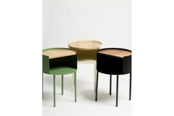 Veyric Sidebord 40 cm - Sort - Møbler - Borde - Aflastningsbord - Lampebord