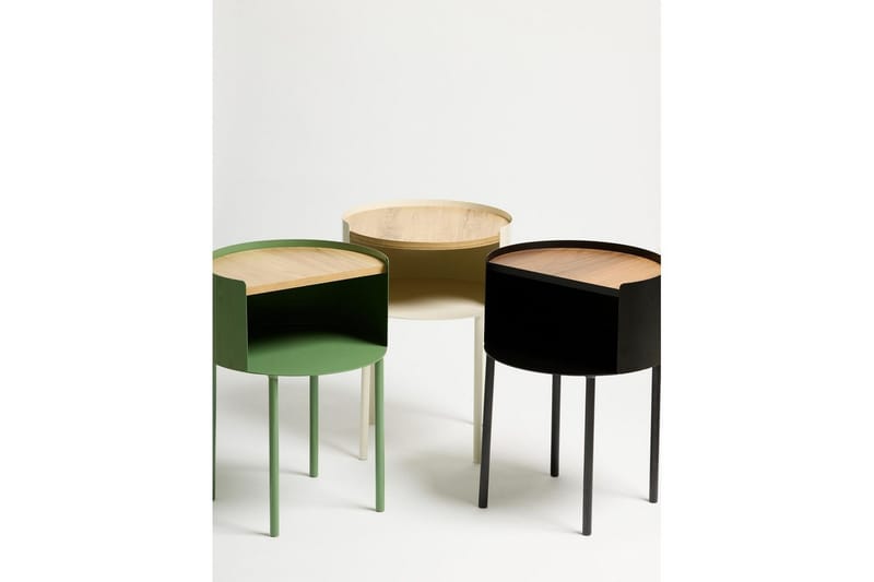 Veyric Sidebord 40 cm - Sort - Møbler - Borde - Aflastningsbord - Lampebord