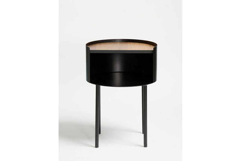 Veyric Sidebord 40 cm - Sort - Møbler - Borde - Aflastningsbord - Lampebord