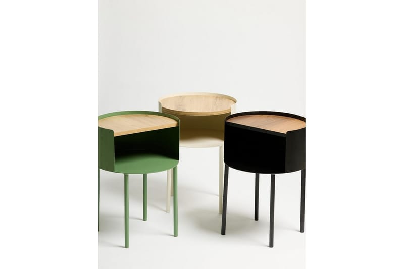 Veyric Sidebord 40 cm - Sort - Møbler - Borde - Aflastningsbord - Lampebord