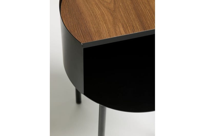 Veyric Sidebord 40 cm - Sort - Møbler - Borde - Aflastningsbord - Lampebord