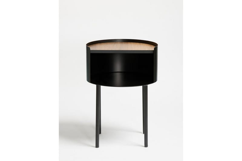 Veyric Sidebord 40 cm - Sort - Møbler - Borde - Aflastningsbord - Lampebord