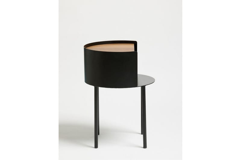 Veyric Sidebord 40 cm - Sort - Møbler - Borde - Aflastningsbord - Lampebord