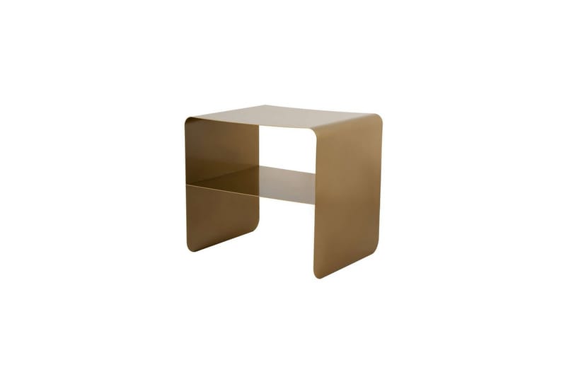 Vino Sidebord 45 cm - Guld - Møbler - Borde - Aflastningsbord - Lampebord