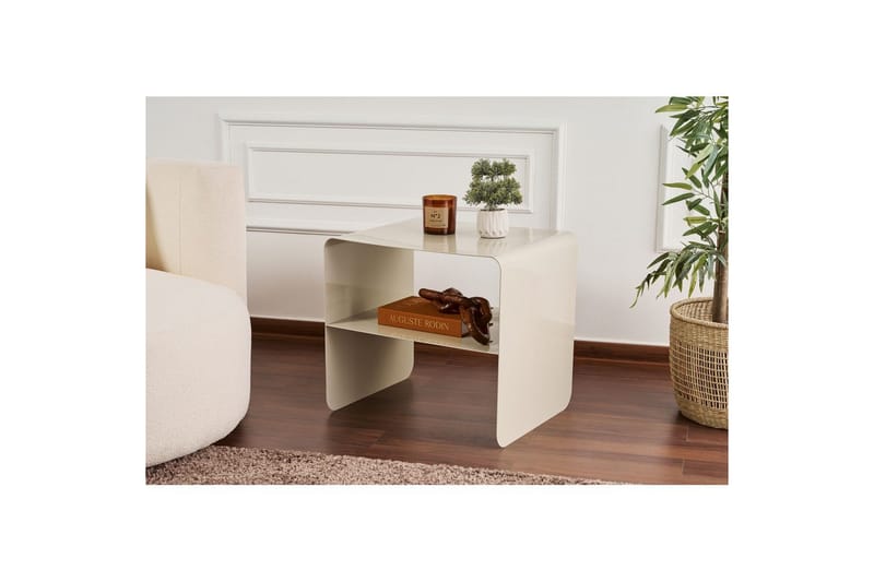 Vino Sidebord 45 cm - Taupe - Møbler - Borde - Aflastningsbord - Lampebord