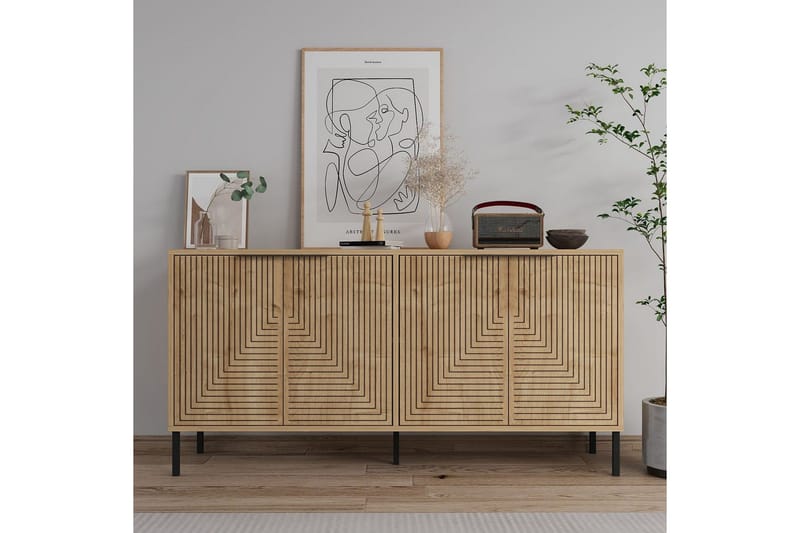 Vionis Konsolbord 150 cm - Eg - Møbler - Borde - Aflastningsbord - Entrébord