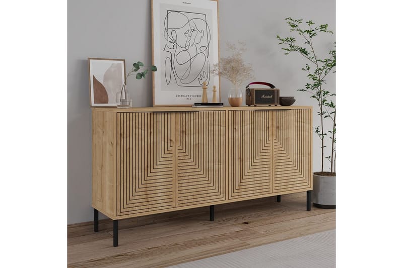 Vionis Konsolbord 150 cm - Eg - Møbler - Borde - Aflastningsbord - Entrébord