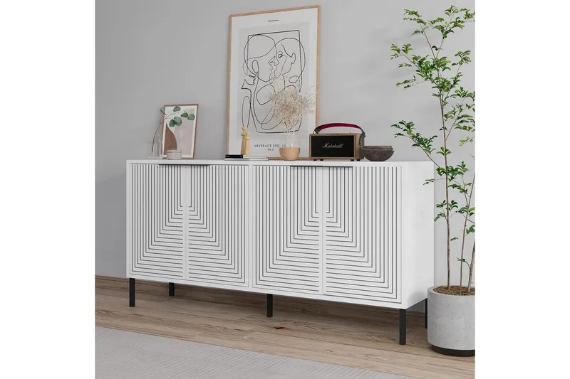 Vionis Konsolbord 150 cm - Hvid - Møbler - Borde - Aflastningsbord - Entrébord