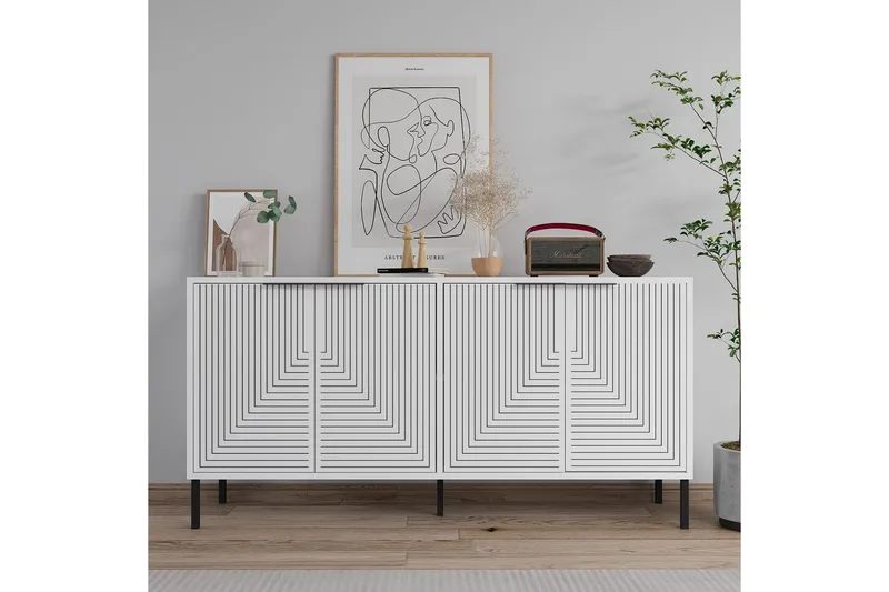 Vionis Konsolbord 150 cm, Hvid