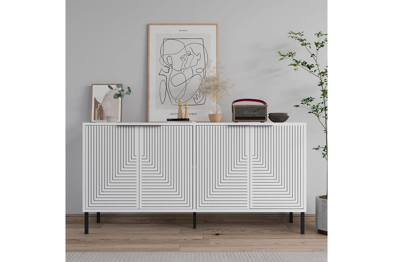 Vionis Konsolbord 150 cm, Hvid