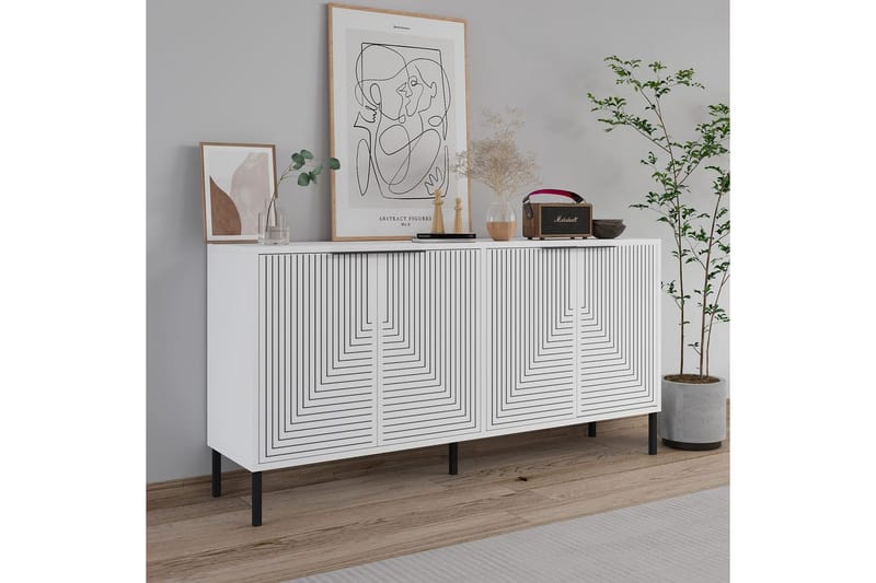 Vionis Konsolbord 150 cm - Hvid - Møbler - Borde - Aflastningsbord - Entrébord