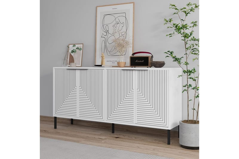 Vionis Konsolbord 150 cm - Hvid - Møbler - Borde - Aflastningsbord - Entrébord