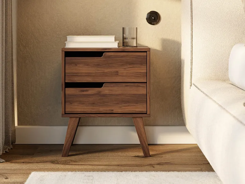 Virello Natbord 45 cm - brun - Møbler - Borde - Aflastningsbord - Sengebord