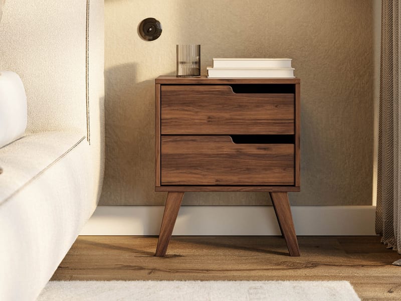 Virello Natbord 45 cm - brun - Møbler - Borde - Aflastningsbord - Sengebord