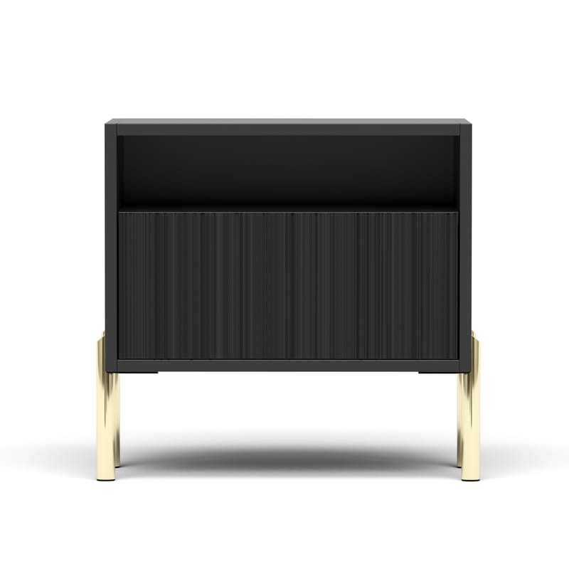 Virmani Natbord 47 cm - Sort - Møbler - Borde - Aflastningsbord - Sengebord