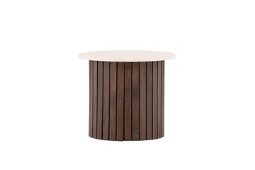 Visingsö Sidebord 52 cm - Beige - Møbler - Borde - Aflastningsbord - Lampebord