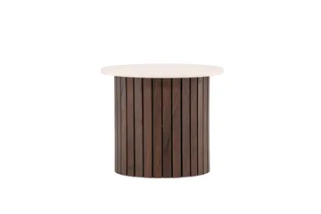 Visingsö Sidebord 52 cm - Beige - Møbler - Borde - Aflastningsbord - Lampebord