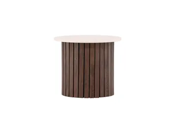 Visingsö Sidebord 52 cm - Beige - Møbler - Borde - Aflastningsbord - Lampebord