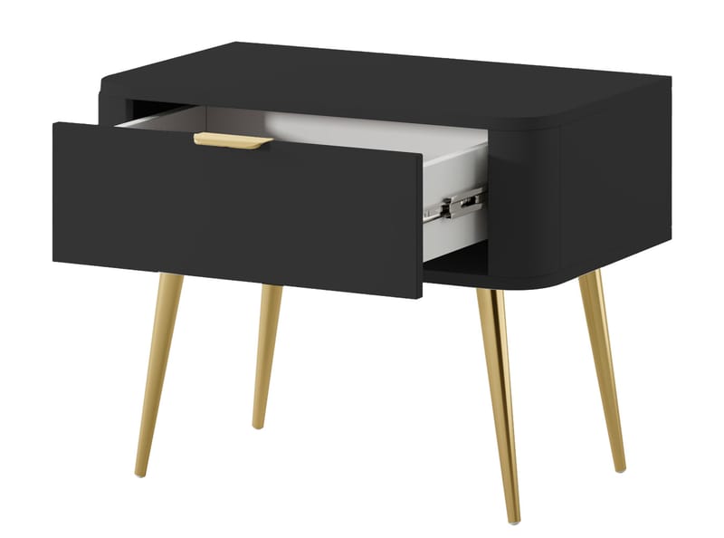 Walia Natbord 63 cm - Sort - Møbler - Borde - Aflastningsbord - Sengebord