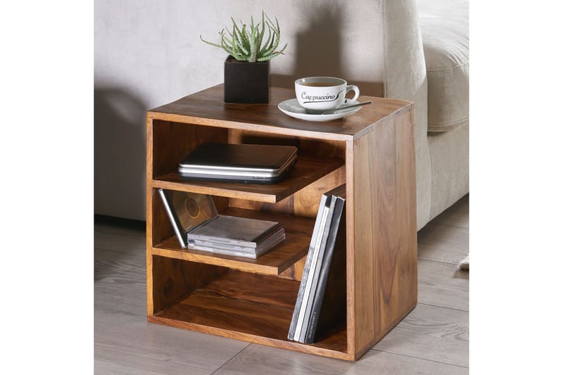 Wetzel Sidebord 43 cm - Træ / natur - Lampebord - Bakkebord & små borde
