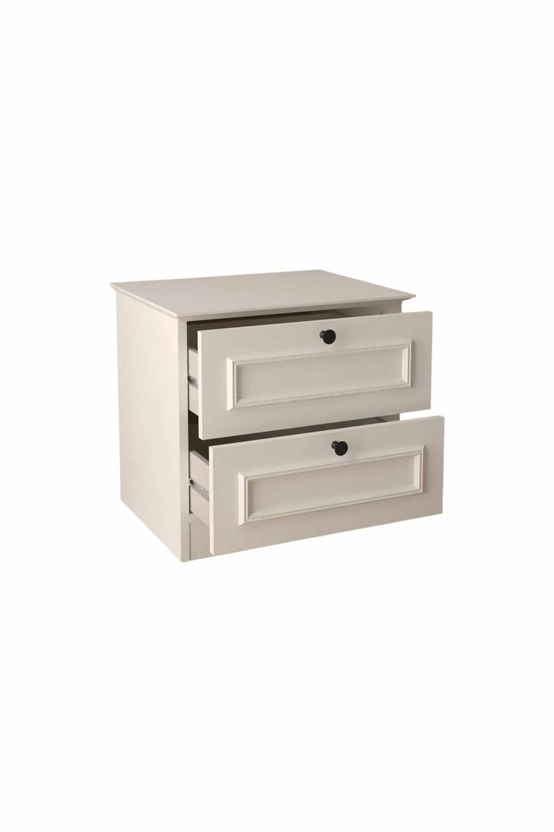 Wonthaggi natbord 52 cm - Hvid - Møbler - Borde - Aflastningsbord - Sengebord