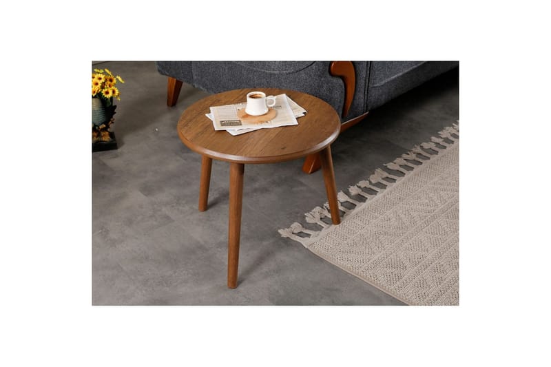 Zalvar Sætborde 100 cm - Sand - Møbler - Borde - Aflastningsbord - Indskudsborde