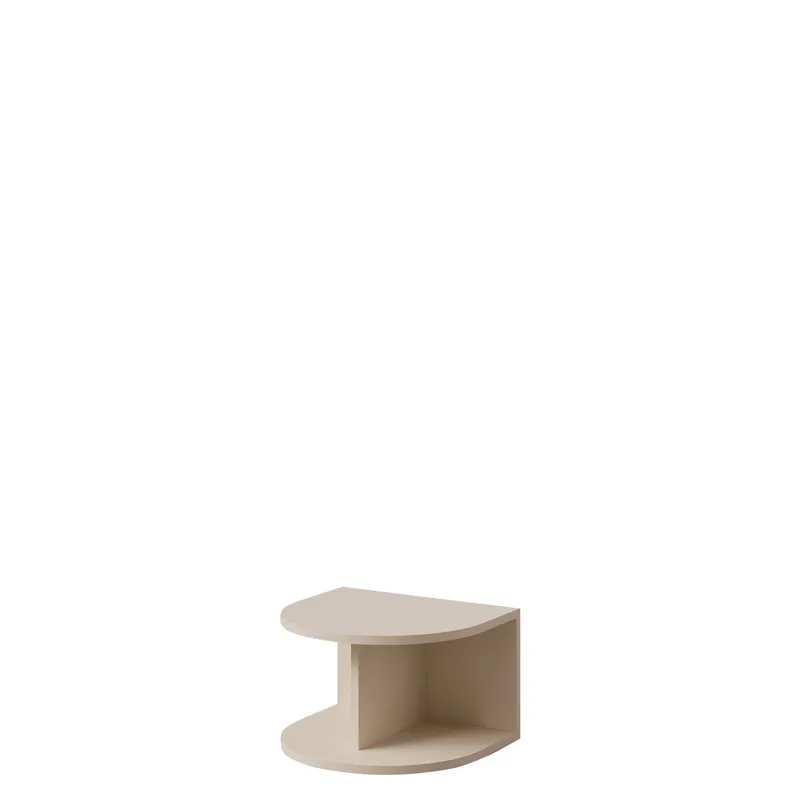 Zarek Sengebord 41 cm, beige