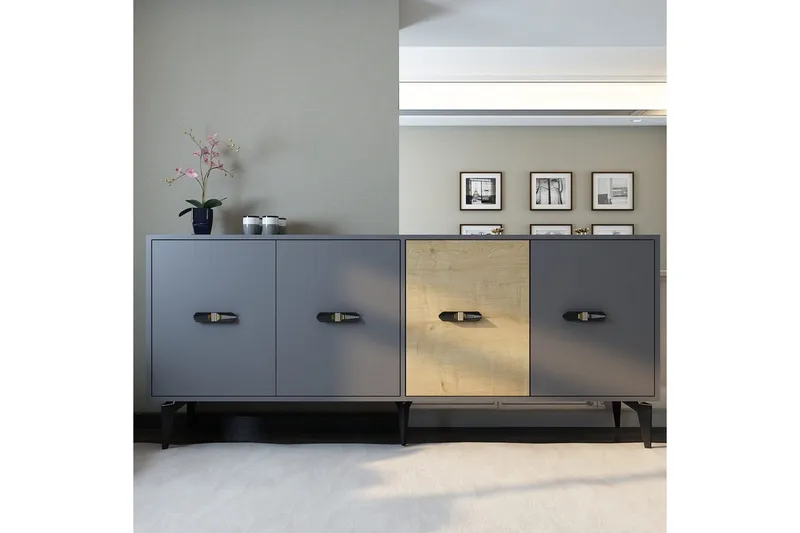 Zaven Konsolbord 180 cm - Antracit - Møbler - Borde - Aflastningsbord - Entrébord