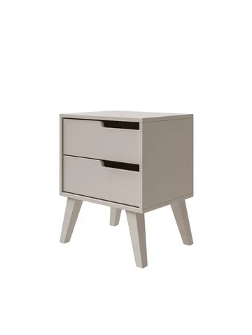 Zelto Sengebord 45 cm Højre - Kashmir (lys beige) - Møbler - Borde - Aflastningsbord - Sengebord